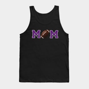 Football Mom Purple Tank Top